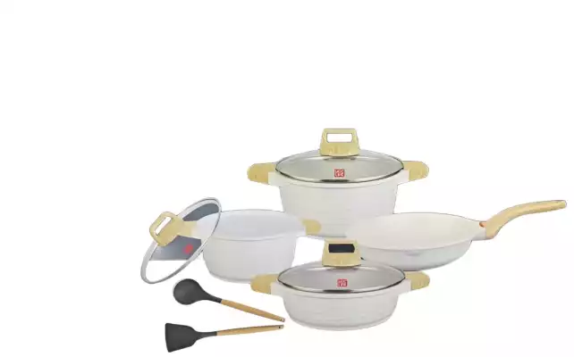 Набор казанов UCCLIFE UC1409 Granite Coating Cookware Set