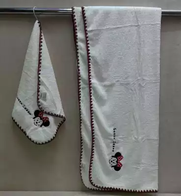 Подарочные полотенца/Банные наборы,белый,размеры:140×70+35×75