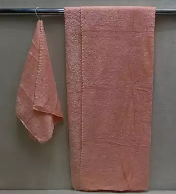Подарочные полотенца/Банные наборы,персиковый,размеры:140×70+35×75