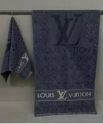 Брендовые наборы из двух полотенец «Louis Vuitton>>> ,Банное+лицевое ,Размер: 140*70+50+90