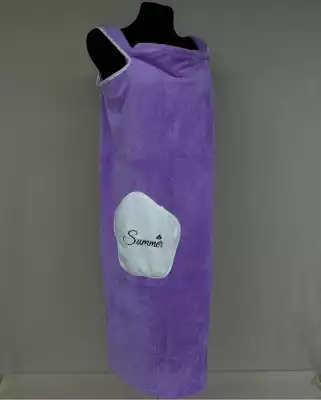 Женские сауники/полотенца для бани,стандарт,фиолетовый
