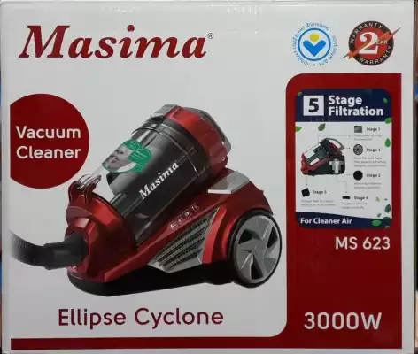 Пылесос MASIMA MS-623,красный