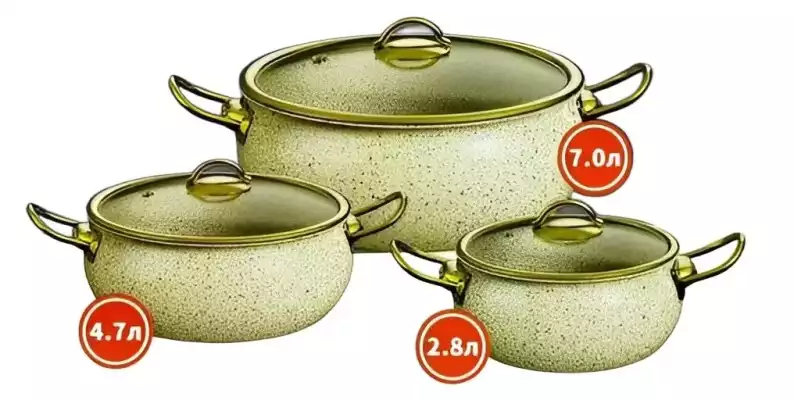 Набор посуды MasterShef MF-1032B