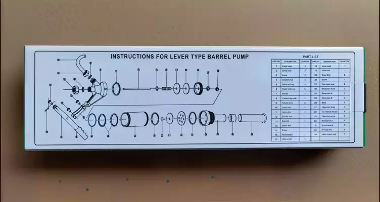 Lever Type Barrel Pump Oil Drum Hand Pump