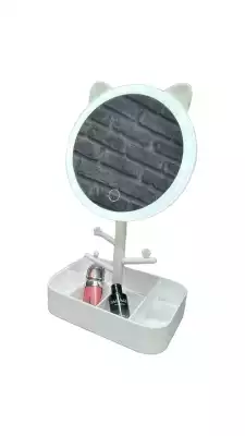 Настольное зеркало с LED-подсветкой JZ152, белый
