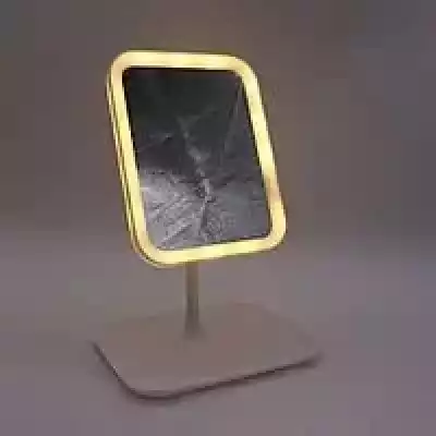Настольное зеркало с LED-подсветкой LS01, розовый