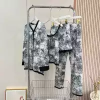 Пижама Herbal body черный, белый