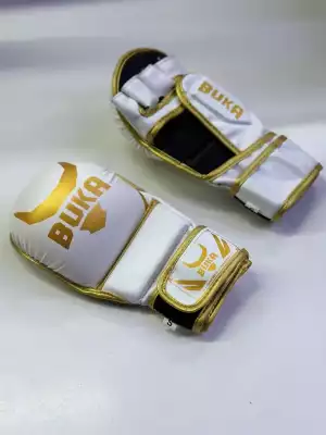Тренировочные перчатки Buka, белые, размер M
