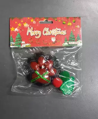 Игрушка-мялка XFY-666 мультиколор новогодняя лапка