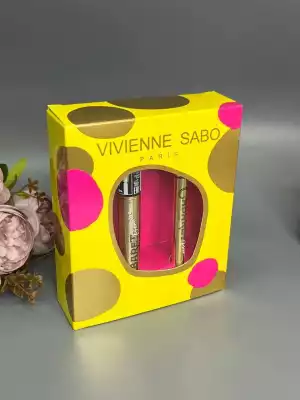 Набор для макияжа тушь+ подводка для глаз Vivienne Sabo