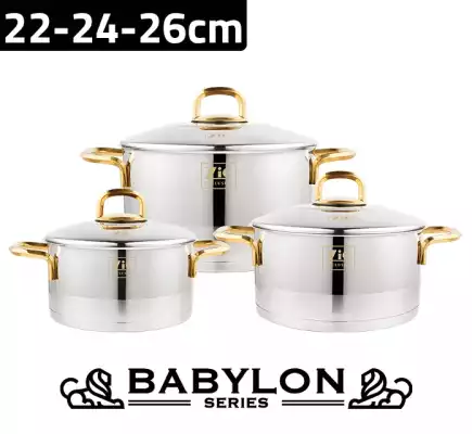 Кастрюля 6 предметов Babylon Z-1400-26