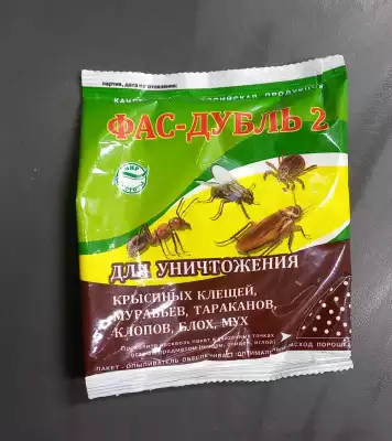 Уничтожение насекомых Агровит Фас-дубль 2. 125 г 1 шт.