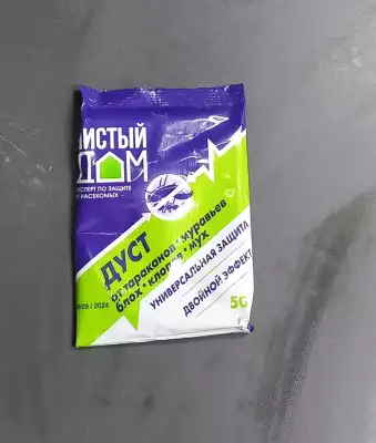 Чистый дом дуст Дуст инсектицидный 50 г