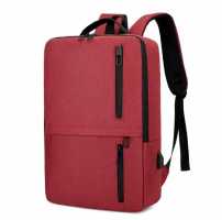 Модный повседневный деловой рюкзак унисекс красный