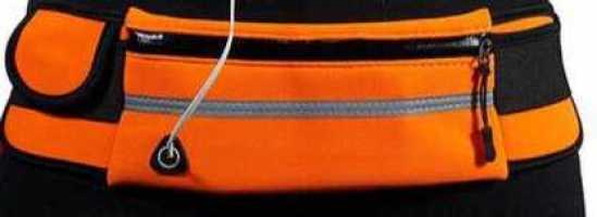 Поясная сумка для тренажорного зала оранжевый
