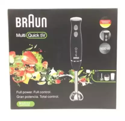 Погружной блендер BRAUN MQ-5025,черный