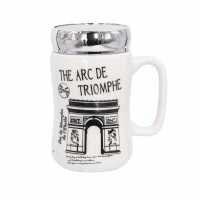 Кружка с крышкой The Arc De Triomphe 500 мл
