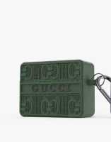 Чехол Silicone case GUCCI GG11 квадратный зеленый