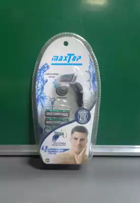Бритвенный станок maxTop с 4 сменными лезвиями