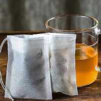 Фильтр-пакеты для чая с завязками (100шт/пачка) 8х10 см