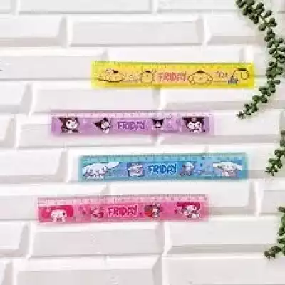 Линейка 9215, 10 см, 1 шт, пластик,