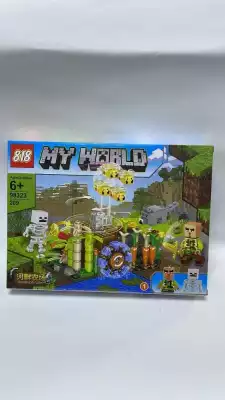 Конструктор 818 MY WORLD 98323, деталей 209 шт, мультиколор