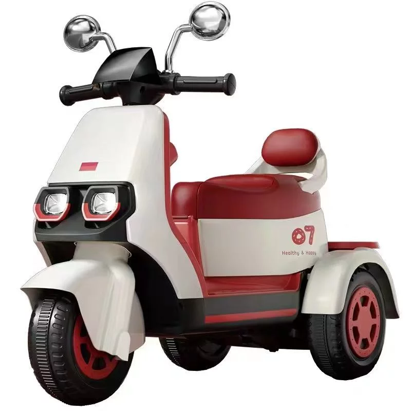 Детский скутер красный -М07