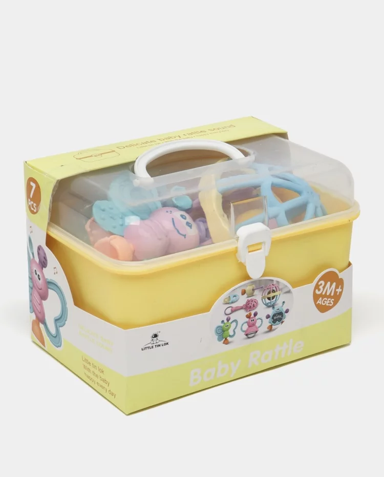 Погремушка Желтый Delicate baby rattle sound